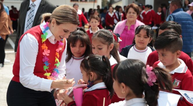 AVANZA SEGUNDA ETAPA DE “ACCIÓN POR LA EDUCACIÓN” PARA IMPULSAR LA FORMACIÓN DE ESTUDIANTES EN HUIXQUILUCAN