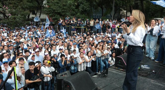 ROMINA CONTRERAS CONVOCA A LOS PANISTAS A RETOMAR LAS CALLES Y DEFENDER LA PATRIA, LA FAMILIA Y LA JUSTICIA
