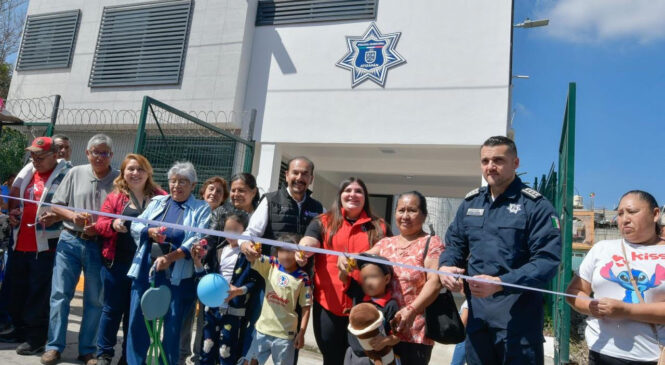 ATIZAPÁN ENTREGA CENTRO DE ATENCIÓN POLICIAL NÚMERO QUINCE