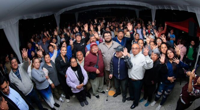 DEJA GOBIERNO DE NAUCALPAN MEJORAS URBANAS EN MINAS PALACIO