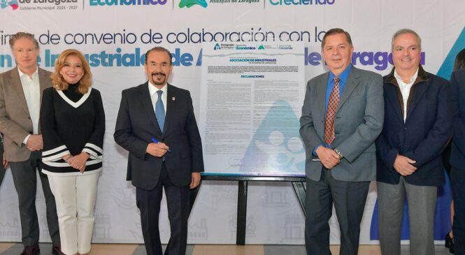 PEDRO RODRÍGUEZ FORTALECE DESARROLLO ECONÓMICO DE ATIZAPÁN CON LA FIRMA DE IMPORTANTE CONVENIO