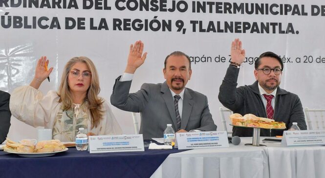 DESTACA CONSEJO INTERMUNICIPAL DE SEGURIDAD, LA REDUCCIÓN EN LA INCIDENCIA DELICTIVA EN ATIZAPÁN