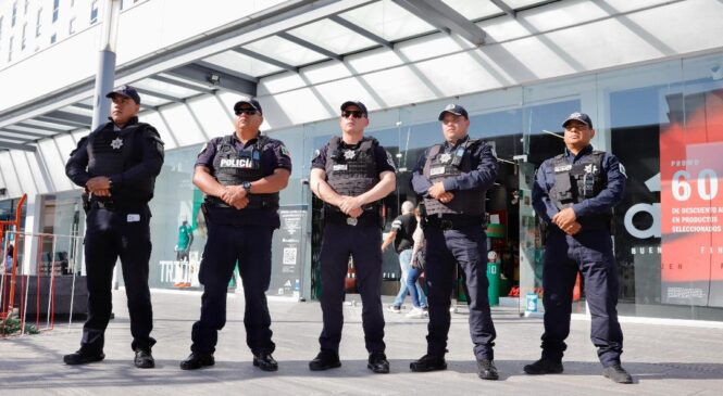 POLICÍA DE TLALNEPANTLA IMPLEMENTA OPERATIVO BUEN FIN PARA SEGURIDAD DE CONSUMIDORES Y COMERCIANTES