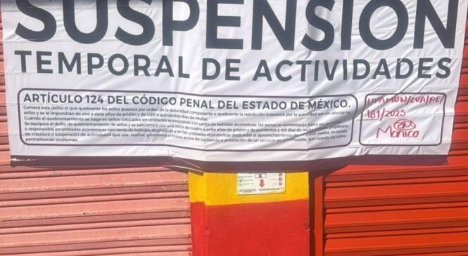 SUSPENDEN COMERCIOS EN EL FRACCIONAMIENTO LA ROMANA POR INCUMPLIMIENTO DEL MARCO NORMATIVO