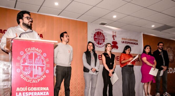 ANUNCIA ALCALDE ISAAC MONTOYA QUE NAUCALPAN SE SUMA AL MUNDIAL SOCIAL MÉXICO 2026