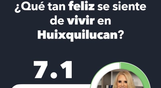 HUIXQUILUCAN SE CONSOLIDA COMO UNO DE LOS MEJORES LUGARES PARA VIVIR