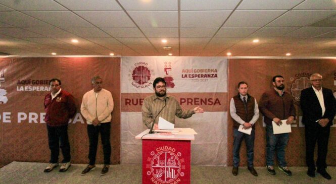 ANUNCIA GOBIERNO DE NAUCALPAN INICIO DE OBRA DEL C4 Y REHABILITACIÓN DEL PERIFERICO NORTE