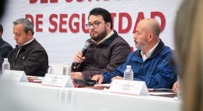 ENCABEZA ISAAC MONTOYA LA CUARTA SESIÓN DEL CONSEJO INTERMUNICIPAL DE SEGURIDAD PÚBLICA REGIONAL