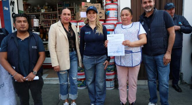 CUMPLE HUIXQUILUCAN CONTIGO 24/7 CON LA ENTREGA DE REPAVIMENTACIÓN DE CALLE EN SAN JUAN BAUTISTA
