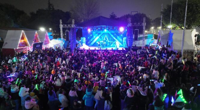 MÁS DE 128 MIL PERSONAS DISFRUTARON DE ATRACCIONES DECEMBRINAS EN ATIZAPÁN