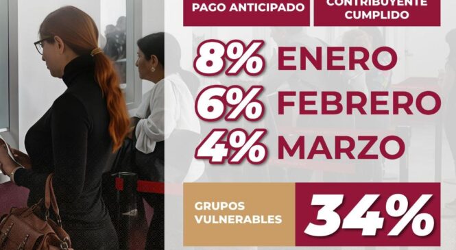 CONVOCA GOBIERNO MUNICIPAL A NAUCALPENSES A BENEFICIARSE CON  BONIFICACIONES EN EL PAGO DEL PREDIAL Y AGUA