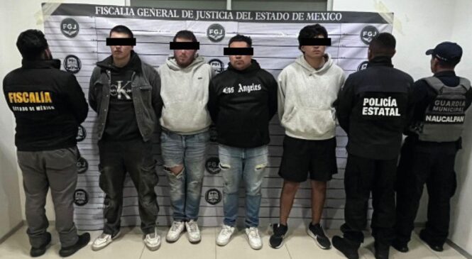 DESARTICULA GUARDIA MUNICIPAL BANDA DEDICADA AL ROBO DE VEHÍCULOS QUE OPERABA EN NAUCALPAN Y MUNICIPIOS DEL EDOMEX