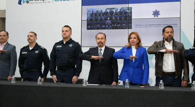 PEDRO RODRÍGUEZ RECONOCE LABOR DE FABIÁN GÓMEZ CALCÁNEO QUIEN DEJA ATIZAPÁN COMO REFERENTE NACIONAL EN SEGURIDAD