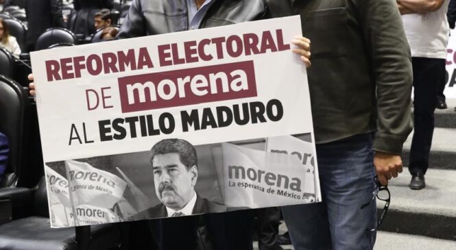 RUBÉN MOREIRA BAUTIZA LA REFORMA ELECTORAL DE MORENA COMO “LEY MADURO”