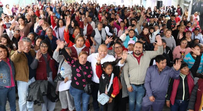 ARRANCA EN TLALNEPANTLA LA ENTREGA DE APOYOS INVERNALES DEL PROGRAMA “COBIJAZO”