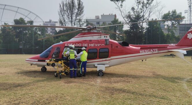 REALIZAN 57 OPERACIONES AÉREAS PARA TRASLADOS MÉDICOS, DONACIÓN DE ÓRGANOS Y VIGILANCIA DEL GRUPO RELÁMPAGOS