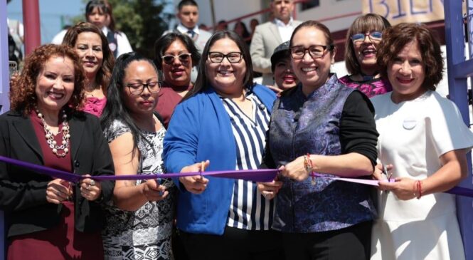 ECATEPEC CUENTA CON SU PRIMER CENTRO LIBRE PARA LAS MUJERES