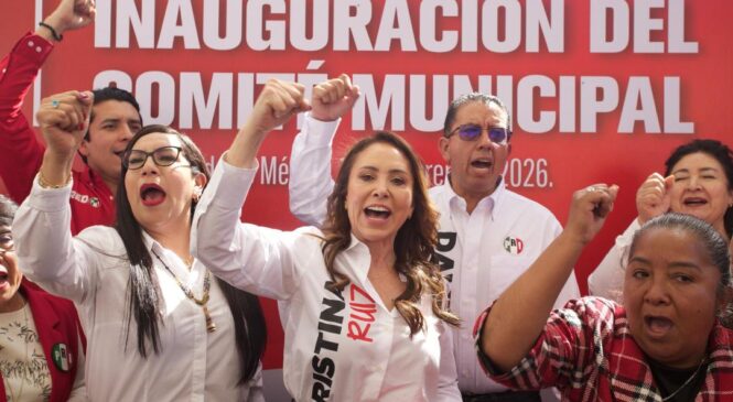 VAN A REGRESAR LOS BUENOS GOBIERNOS CON EL PRI ASEGURA CRISTINA RUÍZ