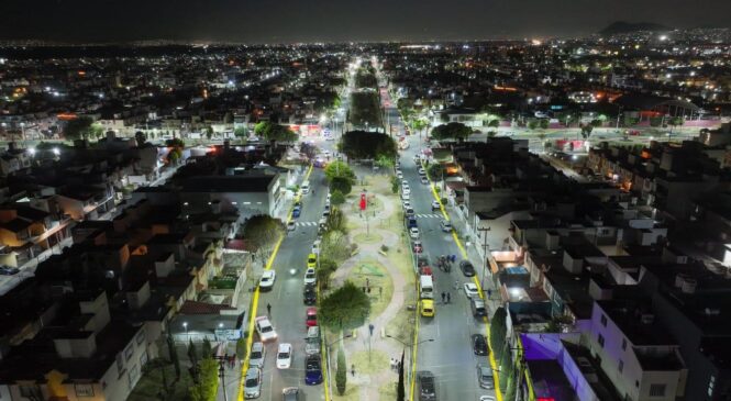 ECATEPEC SUMA 4 KILÓMETROS DE SENDEROS SEGUROS