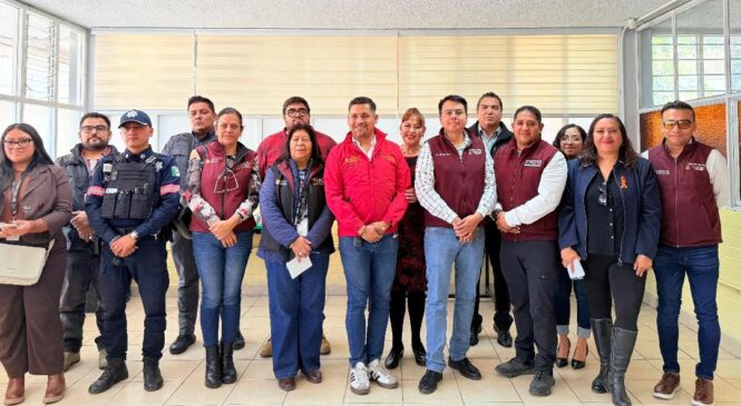 ATIENDEN AUTORIDADES DE TLALNEPANTLA CASO DE RIÑA EN SECUNDARIA DE TEQUEXQUINÁHUAC