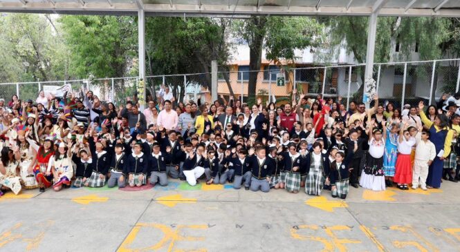IMPULSA RACIEL PÉREZ CRUZ LA EDUCACIÓN Y EL TALENTO EN ESCUELAS DE TLALNEPANTLA