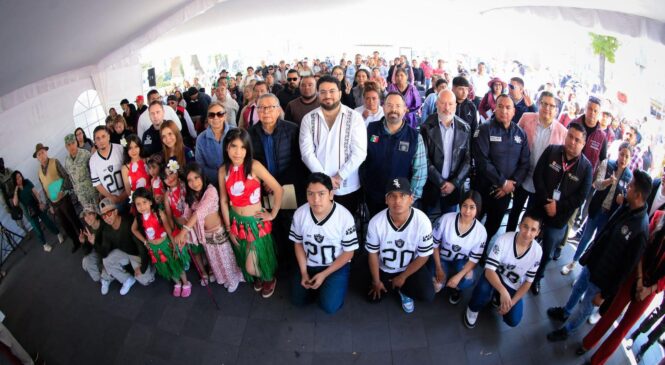 IMPULSA NAUCALPAN LA PAZ CON RECUPERACIÓN DE ESPACIOS PÚBLICOS Y ACTIVIDADES PARA JÓVENES