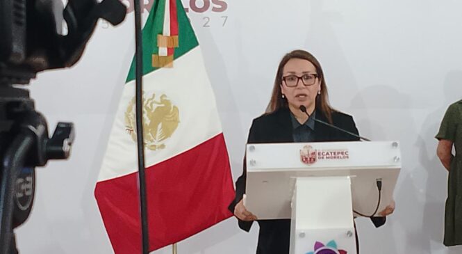 RESPALDA GOBIERNO DE MÉXICO A ECATEPEC PARA BRINDAR MAYOR SEGURIDAD A LA CIUDADANÍA