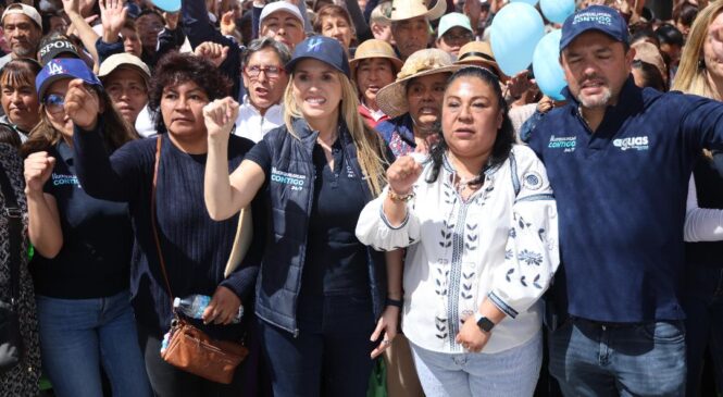 ESCUCHA Y ATIENDE HUIXQUILUCAN PETICIONES CIUDADANAS DE SAN CRISTÓBAL TEXCALUCAN Y EL MIRADOR