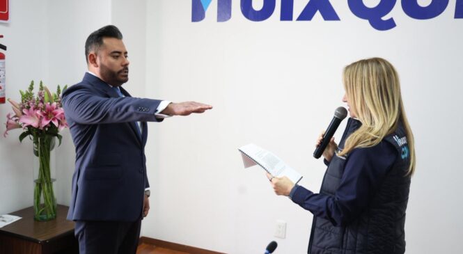 DESIGNA HUIXQUILUCAN A NUEVO TITULAR DE LA DIRECCIÓN GENERAL DE DESARROLLO URBANO SUSTENTABLE