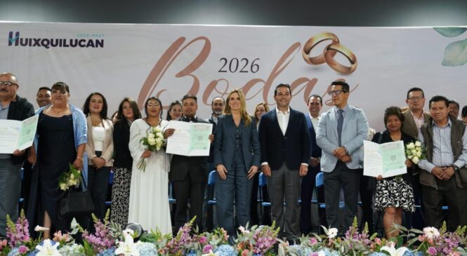 ES TESTIGO DE HONOR EL SENADOR ENRIQUE VARGAS EN LAS BODAS 2026 EN HUIXQUILUCAN
