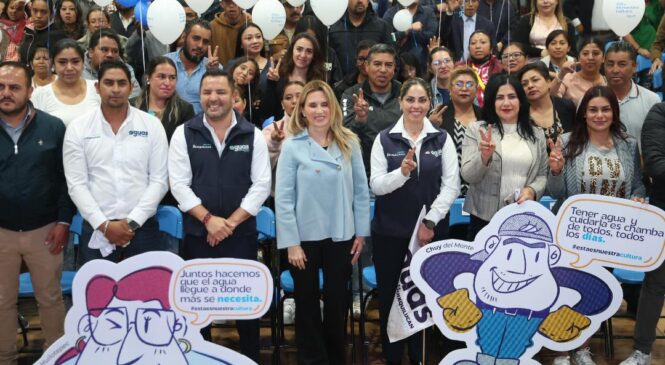 INAUGURA HUIXQUILUCAN POZO “EL PLAN” PARA MEJORAR LA DISTRIBUCIÓN DE AGUA EN LA ZONA TRADICIONAL