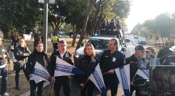 BLINDAJE EN EL PONIENTE DISMINUYE DELITOS EN 20 POR CIENTO DURANTE OPERATIVO CONJUNTO