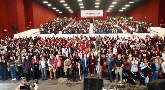 GOBIERNO DE RACIEL PÉREZ PROMUEVE LA PREVENCIÓN DE LA VIOLENCIA EN EL NOVIAZGO ENTRE ESTUDIANTES DE NIVEL BÁSICO Y MEDIO SUPERIOR