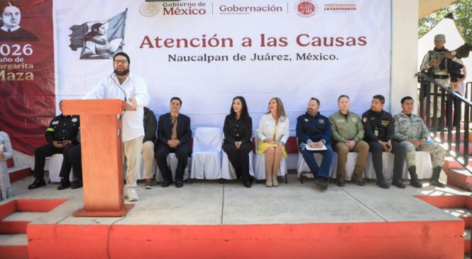 ENCABEZA ALCALDE ISAAC MONTOYA MESAS DE PAZ Y JORNADA ITINERANTE EN LA ESCUELA PRIMARIA DONDE ESTUDIÓ