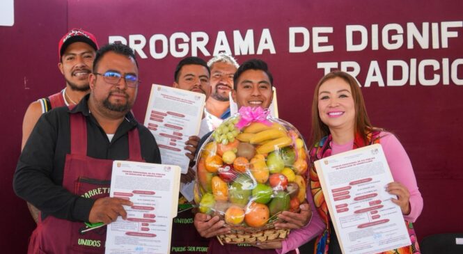 NICOLÁS ROMERO RENUEVA PERMISOS A CARRETILLEROS Y BOLEROS PARA UN EJERCICIO MÁS ORDENADO Y DIGNO DE SUS ACTIVIDADES