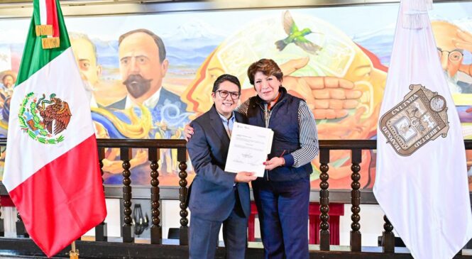 NOMBRA GOBERNADORA DELFINA GÓMEZ A CELINA CASTAÑEDA COMO SECRETARIA DE SALUD