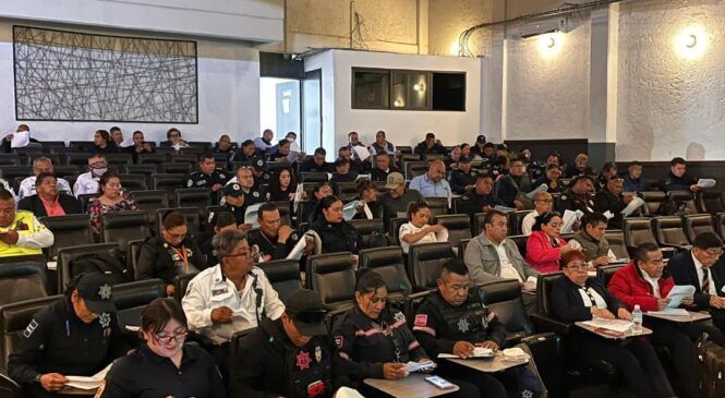 GOBIERNO DE NAUCALPAN FORTALECE LA PROFESIONALIZACIÓN POLICIAL