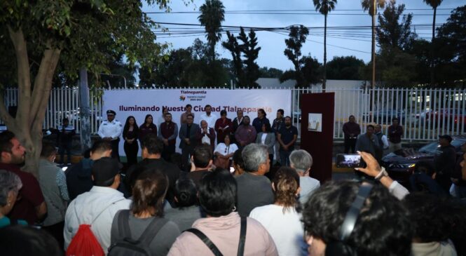 COMIENZA RACIEL PÉREZ PROGRAMA “LUMINARIA NUESTRA CIUDAD” PARA FORTALECER LA SEGURIDAD Y EL BIENESTAR SOCIAL