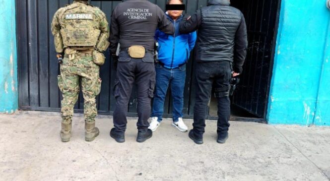 CAPTURAN EN OPERATIVO CONJUNTO A JUAN N, ALIAS JUANITO ALIMAÑA Y 2 CÓMPLICES VINCULADOS A CÉLULA DELICTIVA