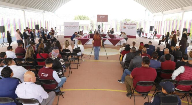 GOBIERNO DE TLALNEPANTLA REALIZA CABILDO ABIERTO SOBRE SEGURIDAD Y PROTECCIÓN CIUDADANA