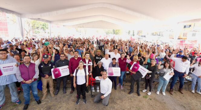ENCABEZA RACIEL PÉREZ CRUZ ARRANQUE DE PROGRAMA ESTRATÉGICO PARA COMBATIR EL DESABASTO DE AGUA EN TLALNEPANTLA
