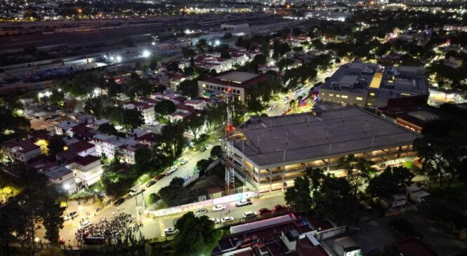 IMPULSA ALCALDE RACIEL PÉREZ SEGURIDAD EN LOS REYES IXTACALA CON EL PROGRAMA “LUMINARIA NUESTRA CIUDAD”