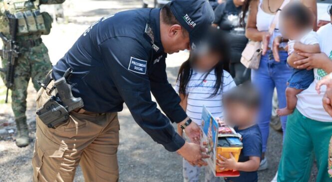 POLICÍA DE ECATEPEC ACTIVA EN ZONAS VULNERABLES OPERATIVO SONRISAS