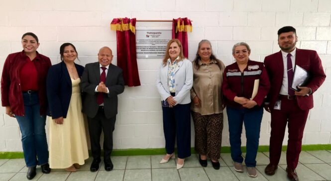 ENTREGA GOBIERNO DE TLALNEPANTLA NUEVO ARCOTECHO EN ESCUELA NORMAL DURANTE SU 66 ANIVERSARIO