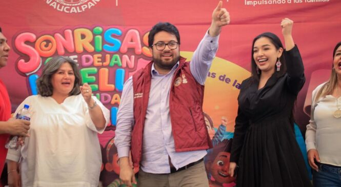 GOBIERNO DE NAUCALPAN RESCATA, REHABILITA ESPACIOS PÚBLICOS Y CREA PARQUES PENSANDO EN LA NIÑEZ Y COMUNIDAD
