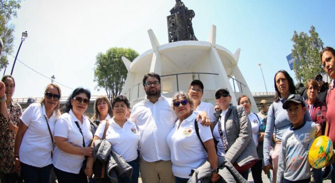 ALCALDE ISAAC MONTOYA RESCATA LA ODA DE HIERRO, ICONO HISTÓRICO DE NAUCALPAN