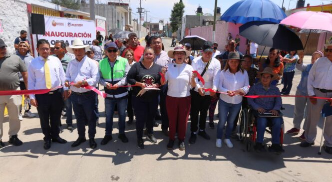 ALCALDESA AZUCENA CISNEROS RECUPERA CALLES HISTÓRICAMENTE ABANDONADAS