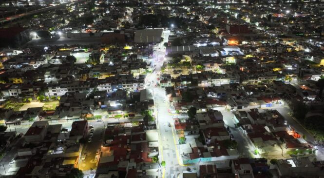 INAUGURAN UN SENDERO SEGURO MÁS EN ECATEPEC