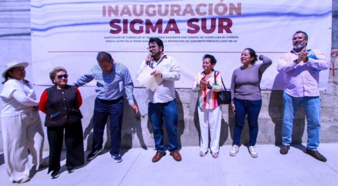 GOBIERNO DE NAUCALPAN CONTINÚA CON EL RESCATE DE CALLES HISTÓRICAMENTE DETERIORADAS