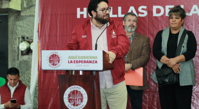 TRANSFORMA GOBIERNO DE NAUCALPAN CAMINO VIEJO A ZOMEYUCAN